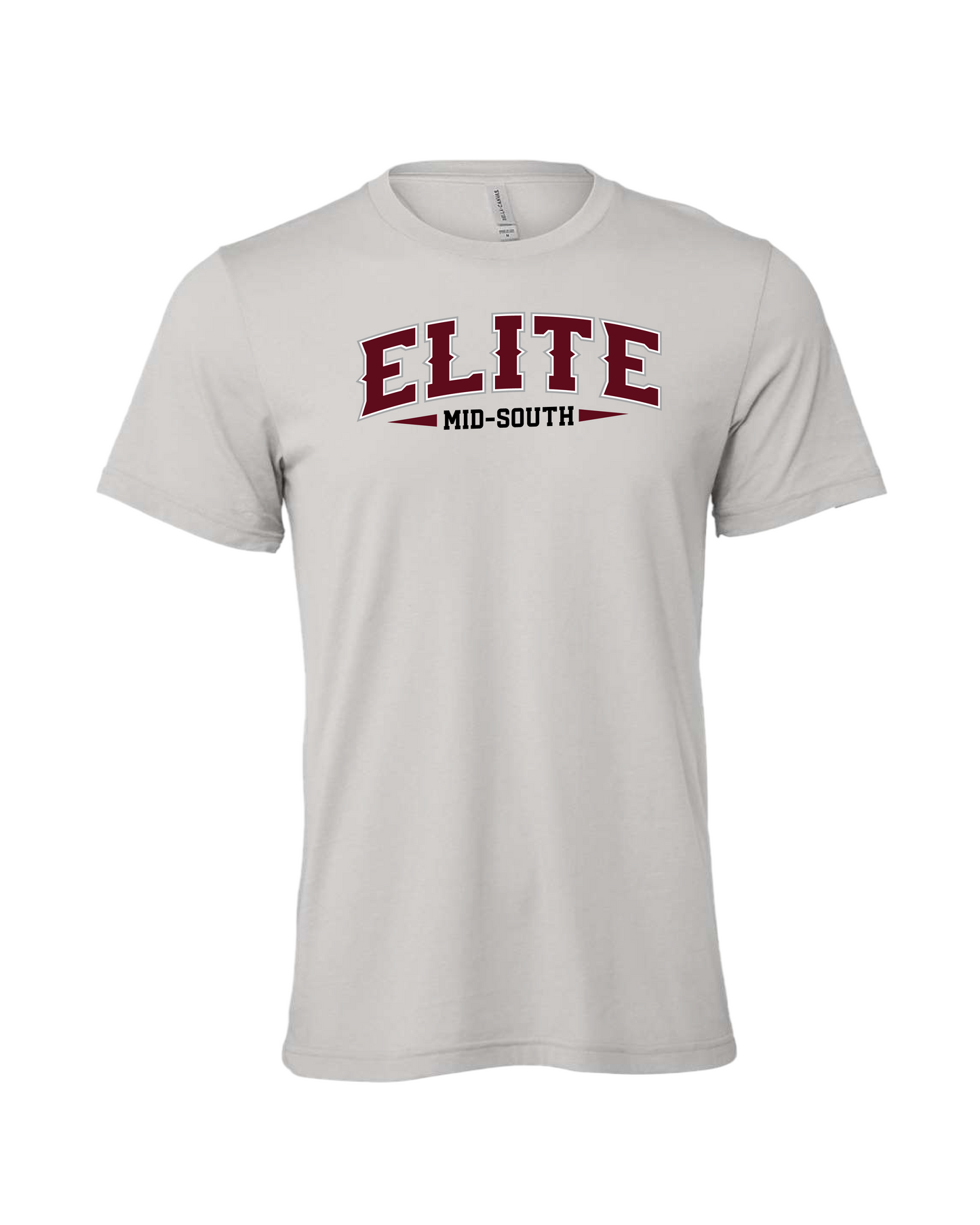 Elite 100% Cotton T-Shirt - Silver