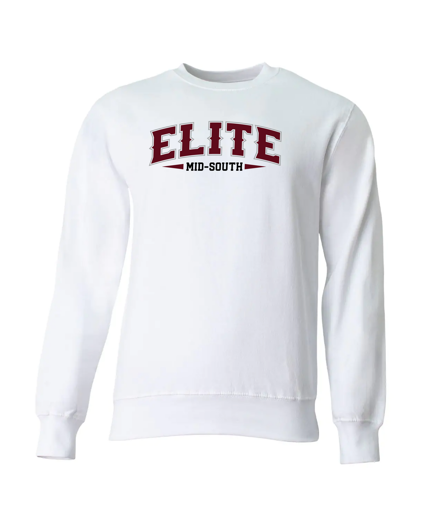 Elite Fleece Sweatshirt - White