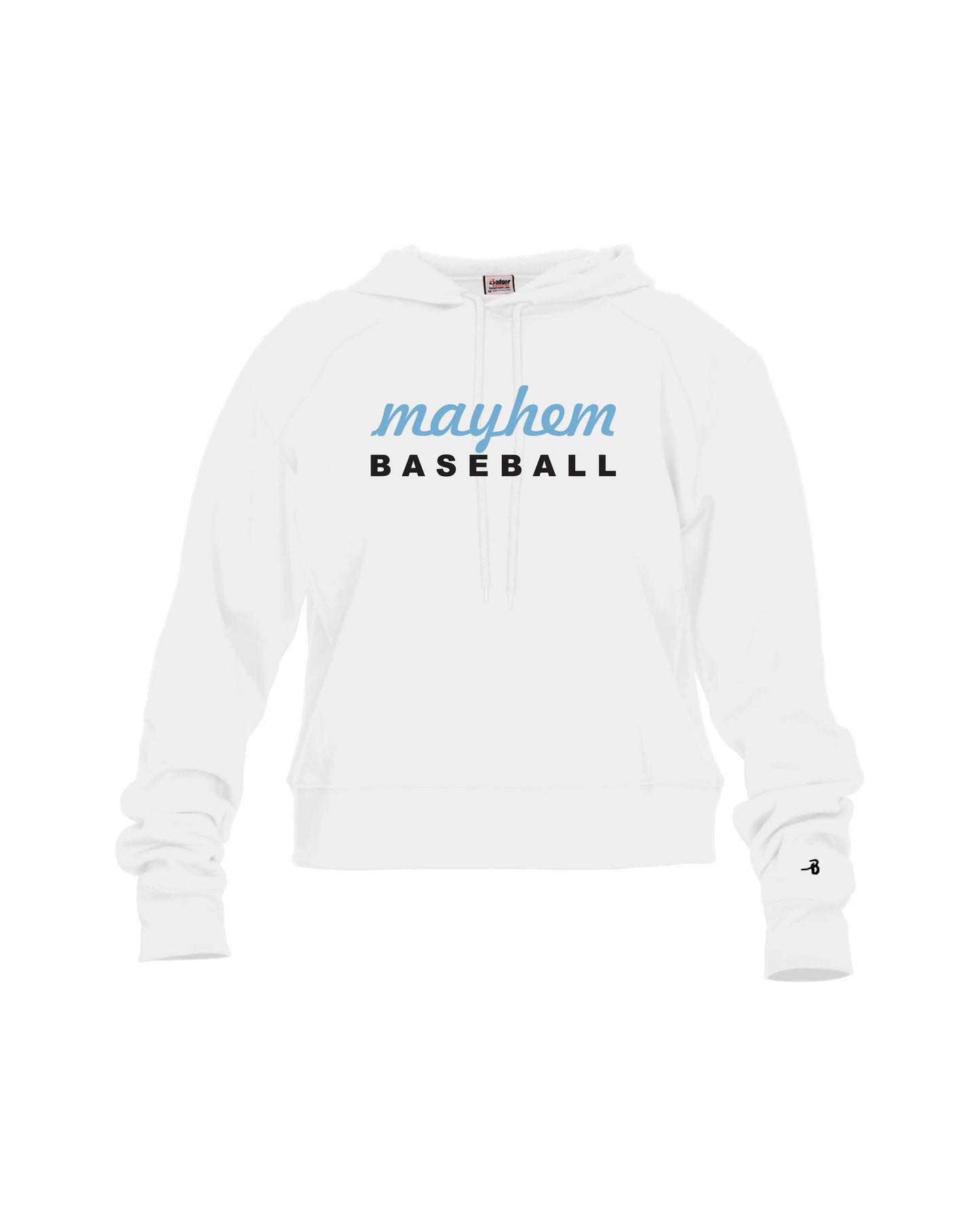 Mayhem Women's Athletic Fleece Crop Hoodie