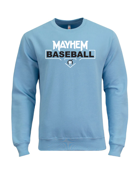 Mayhem Fleece Sweatshirt - Columbia Blue