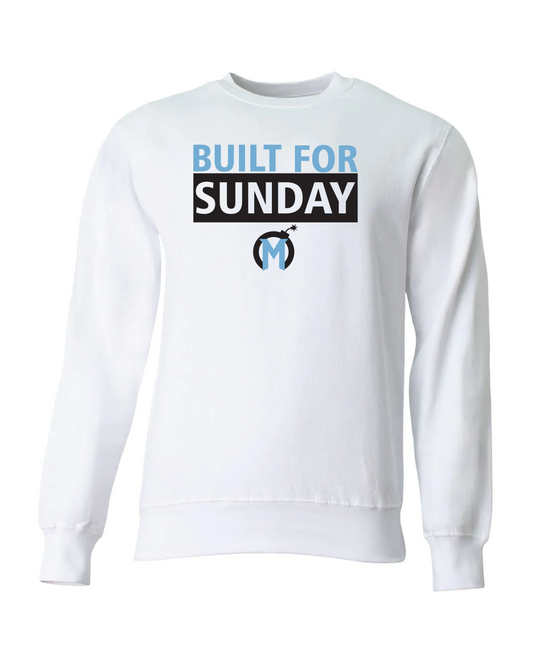 Mayhem Fleece Sweatshirt - White