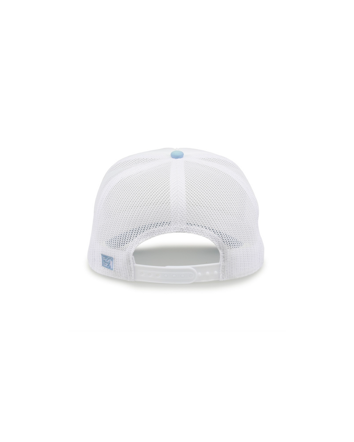 Mayhem Foam Front Trucker - White & Columbia Blue
