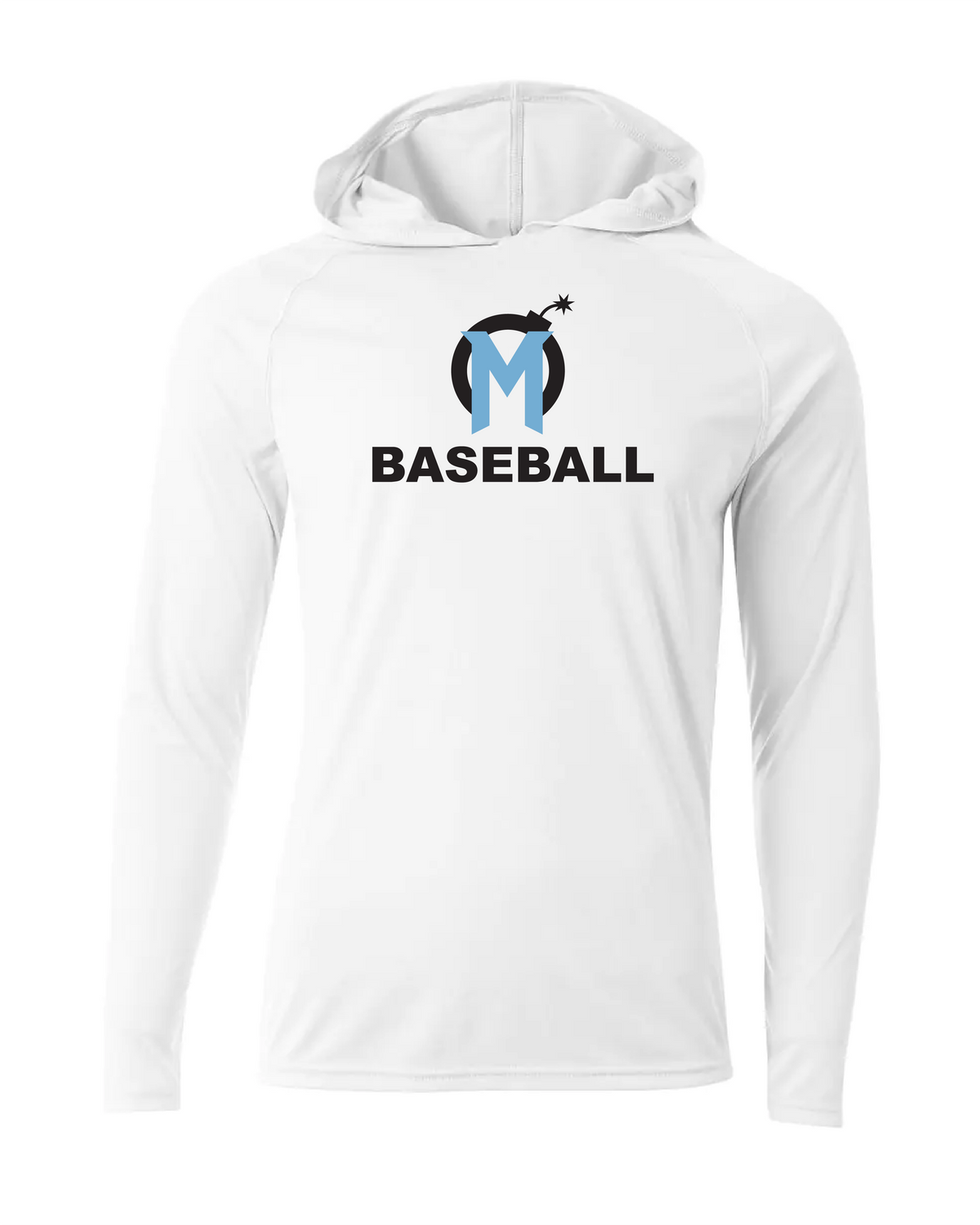 Mayhem Dri-Fit Performance Hoodie - White
