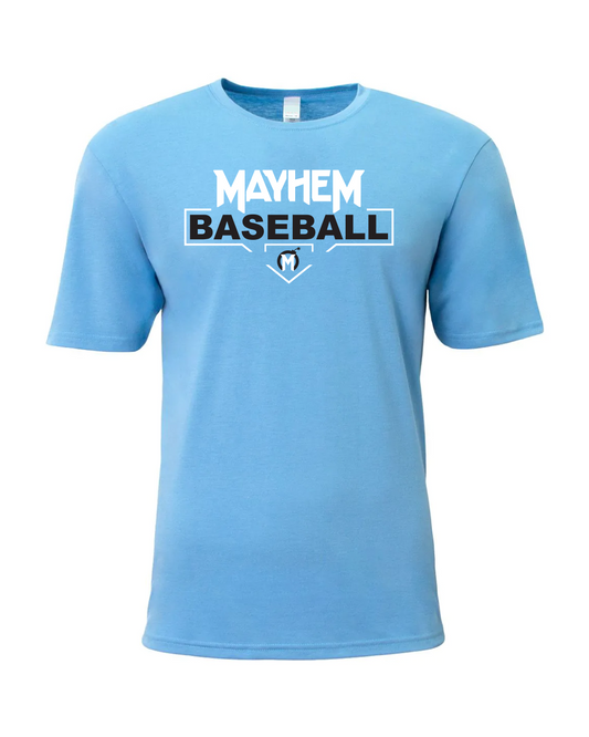 Mayhem Unisex T-Shirt - Columbia Blue