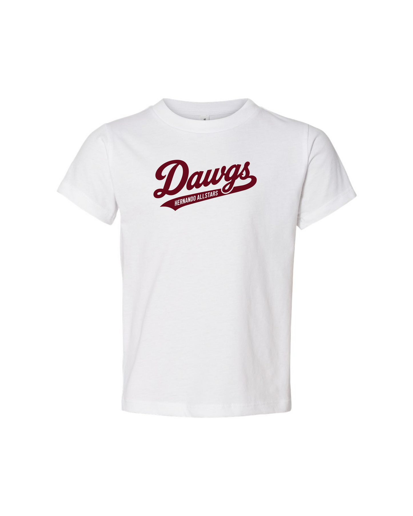 Toddler 100% Cotton Tee - White