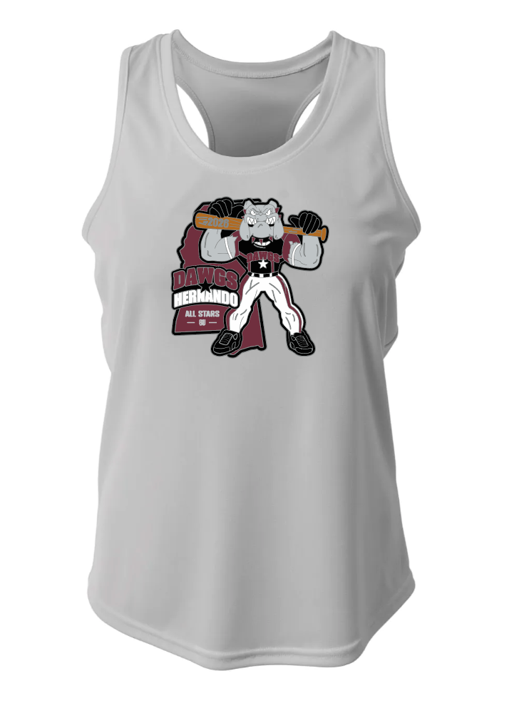 Dri-Fit Performance Racerback Tank - Silver
