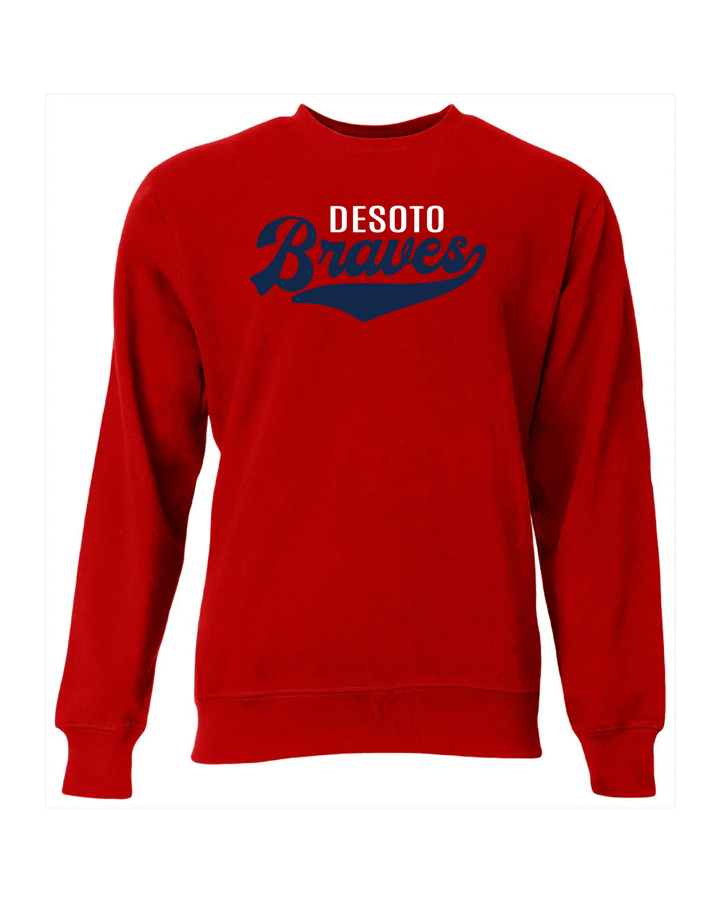 Braves Fleece Sweatshirt - Red