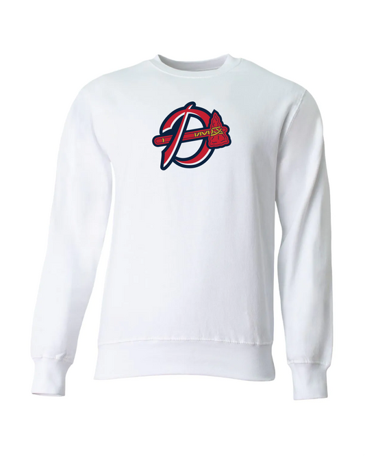 Braves Fleece Sweatshirt - White