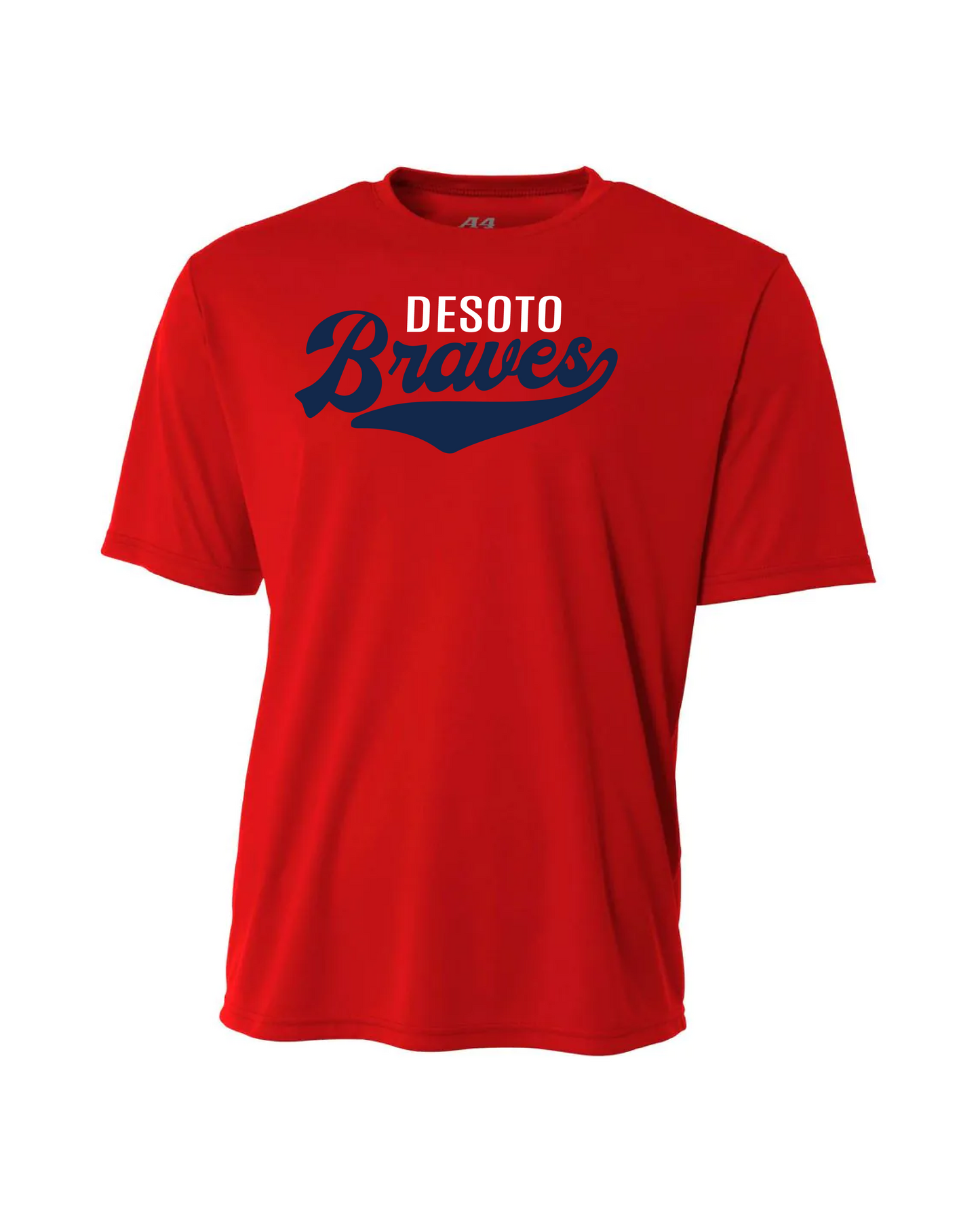 Braves Dri-Fit Performance T-Shirt - Red