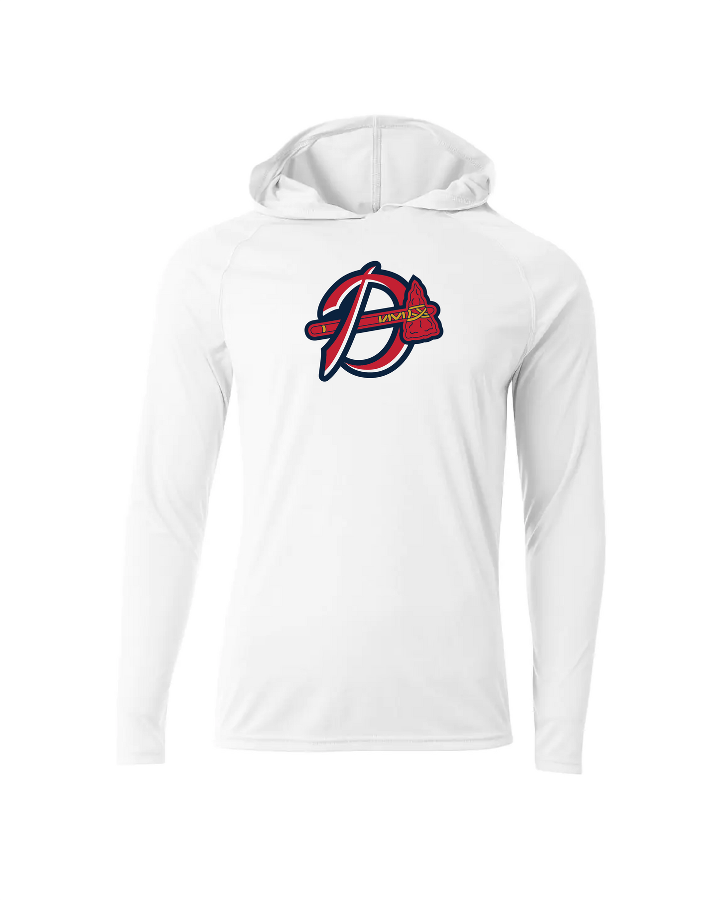 Braves Dri-Fit Performance Hoodie - White