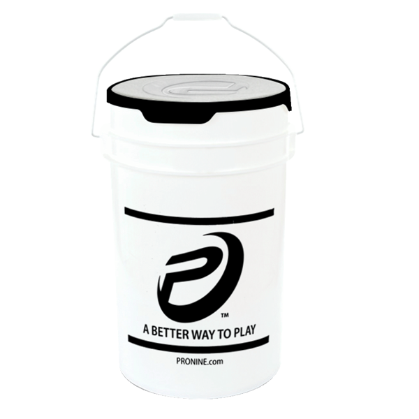 ProNine Baseball Bucket - White