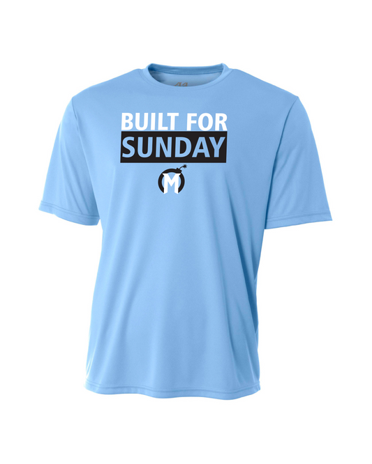 Mayhem Dri-Fit Performance T-Shirt - Columbia Blue