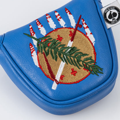 Oklahoma State Flag - Mallet Putter Cover