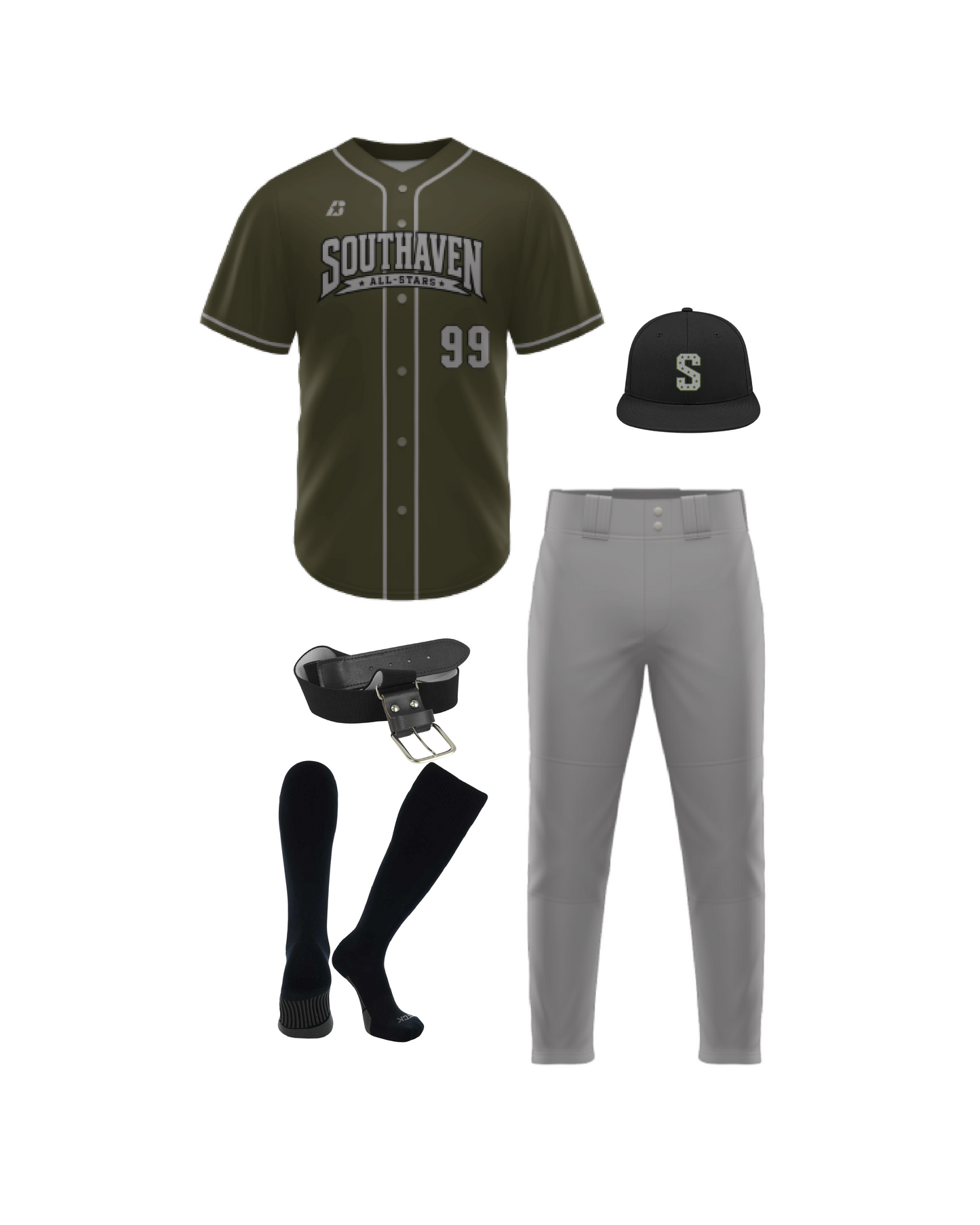 Southaven Allstars 6U Uniform Package