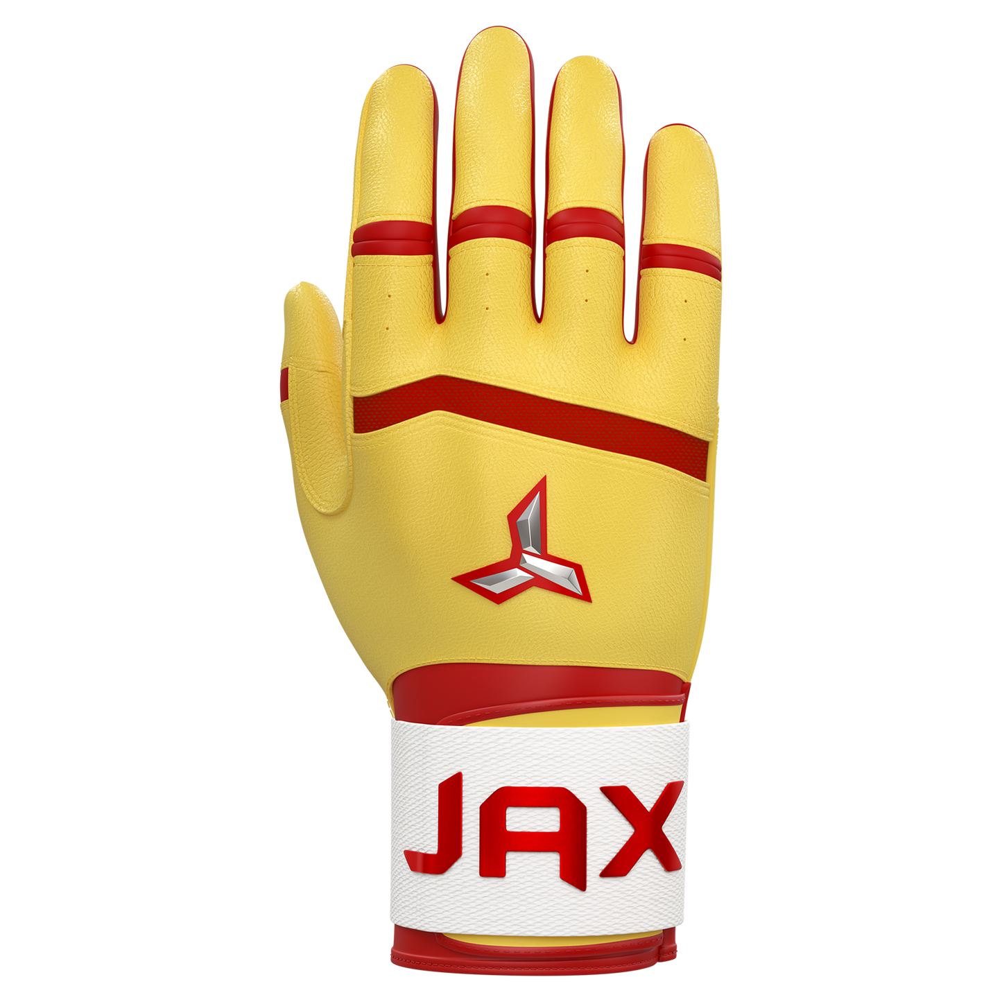 Jax Batting Gloves | Inferno Flash | Strap Cuff