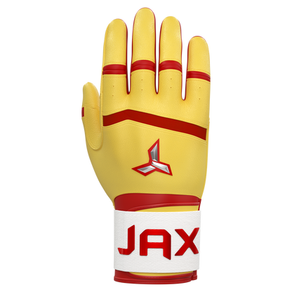 Jax Batting Gloves | Inferno Flash | Strap Cuff