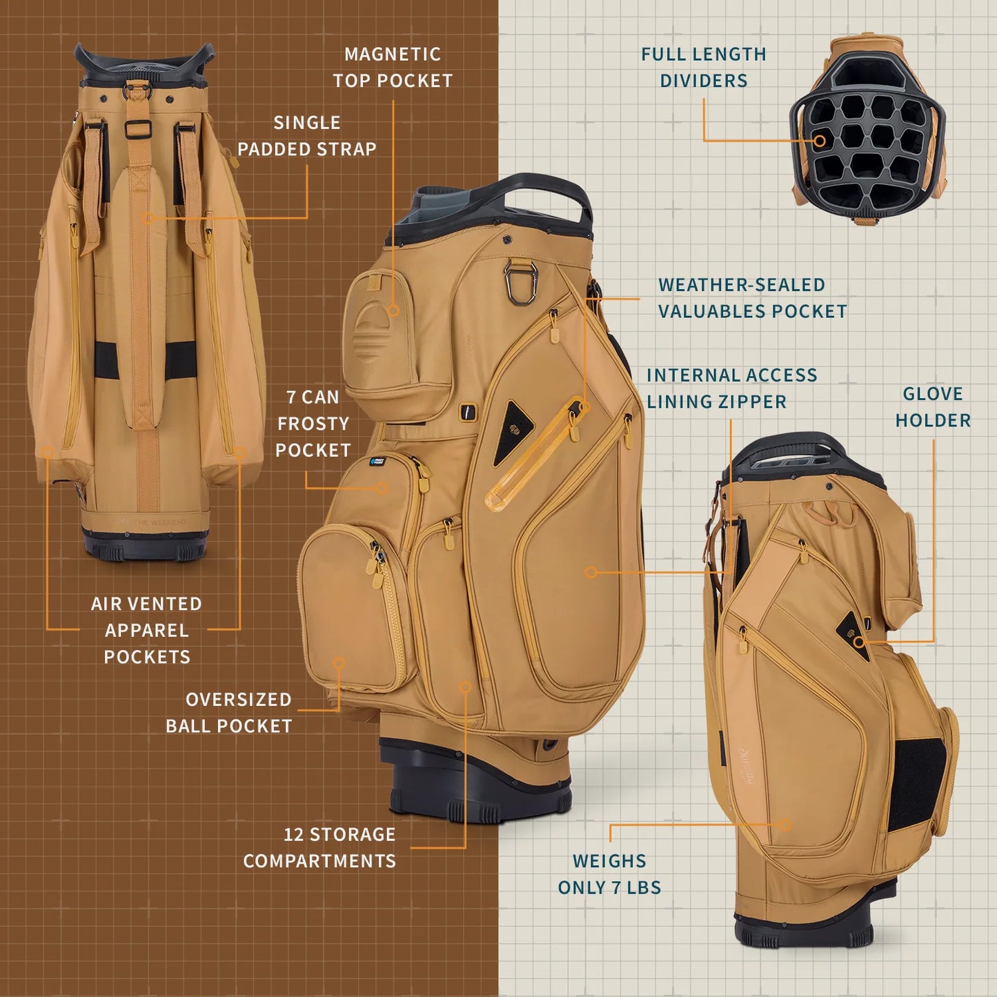 The Big Rig Cart Bag - Clay Thompson