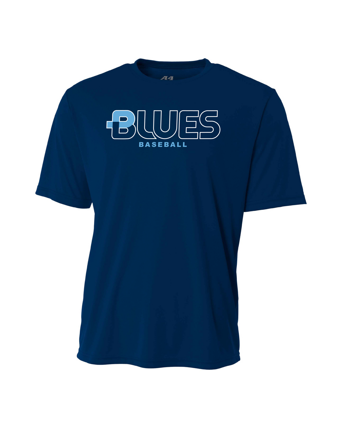 Blues Baseball Dri-Fit Performance T-Shirt