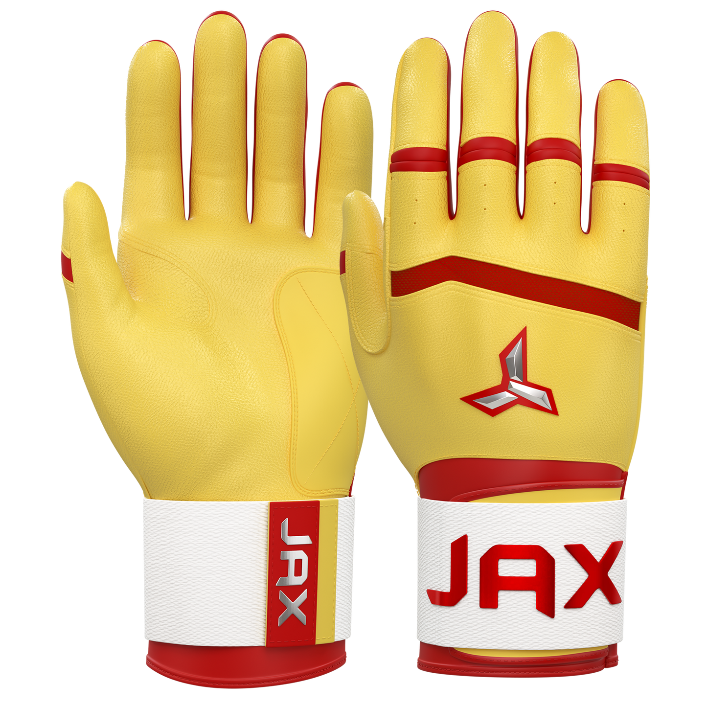 Jax Batting Gloves | Inferno Flash | Strap Cuff