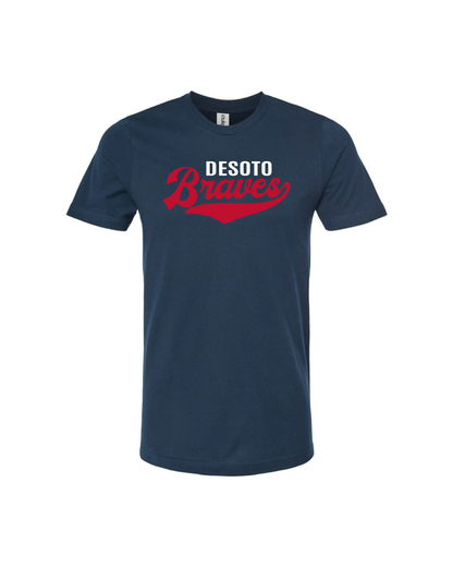 Desoto Braves Script Unisex T-Shirt