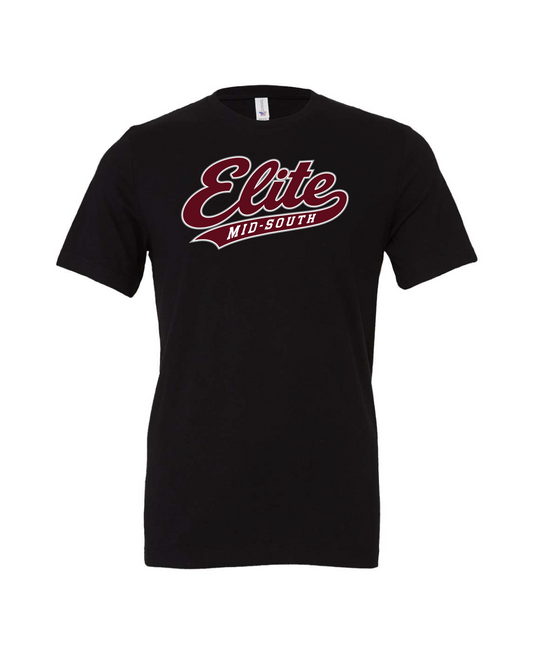 Elite 100% Cotton T-Shirt - Black