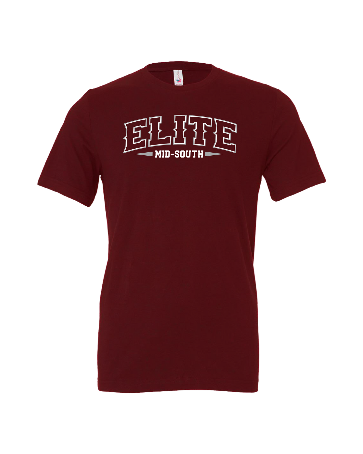Elite 100% Cotton T-Shirt - Maroon