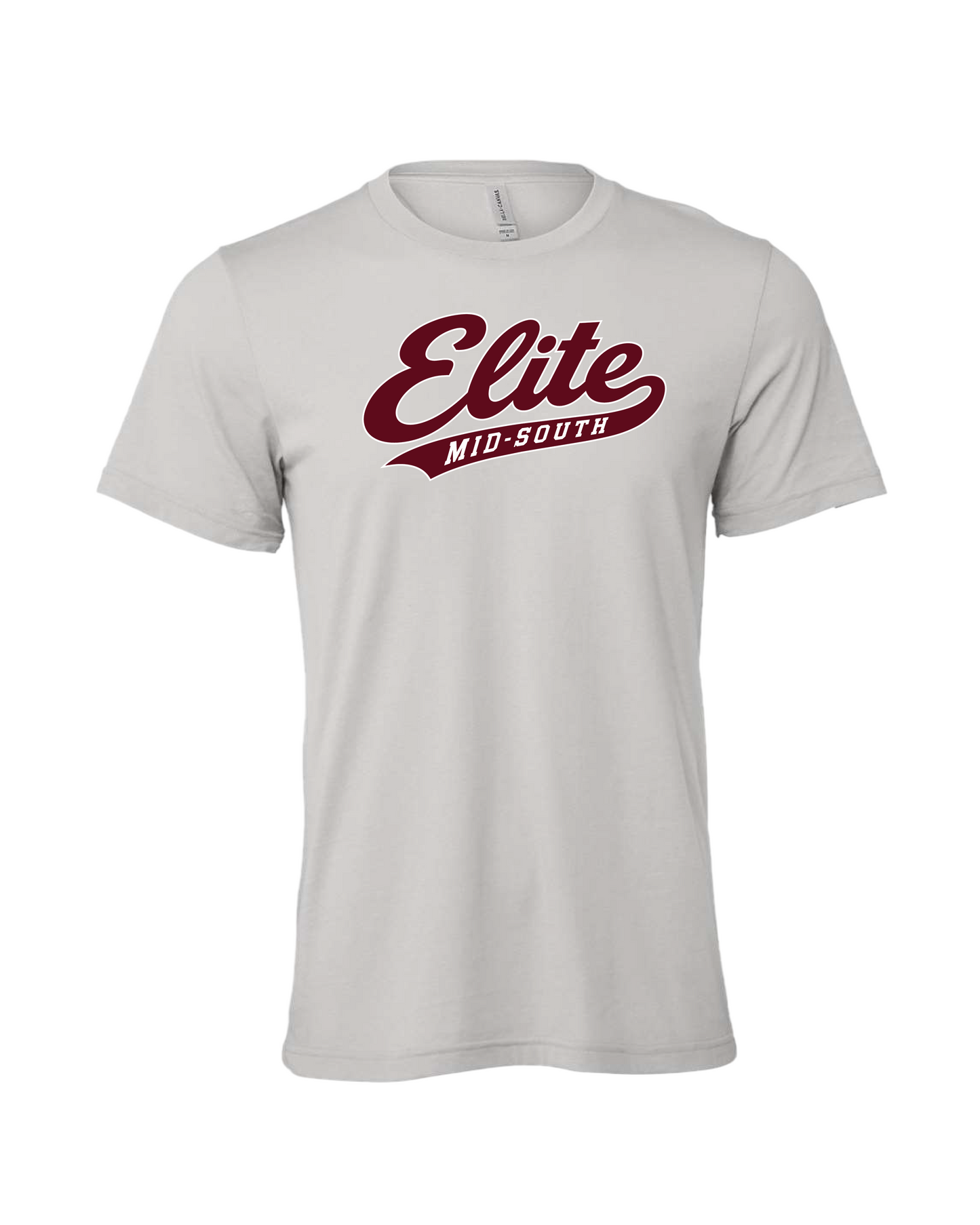 Elite 100% Cotton T-Shirt - Silver