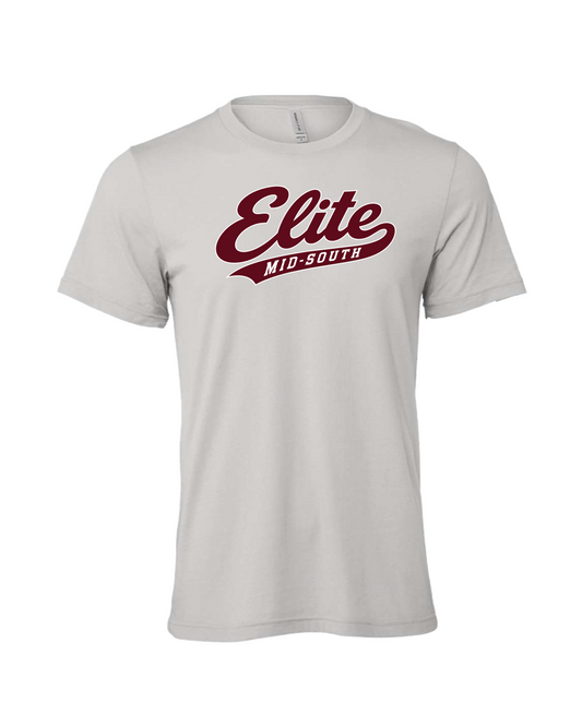 Elite 100% Cotton T-Shirt - Silver