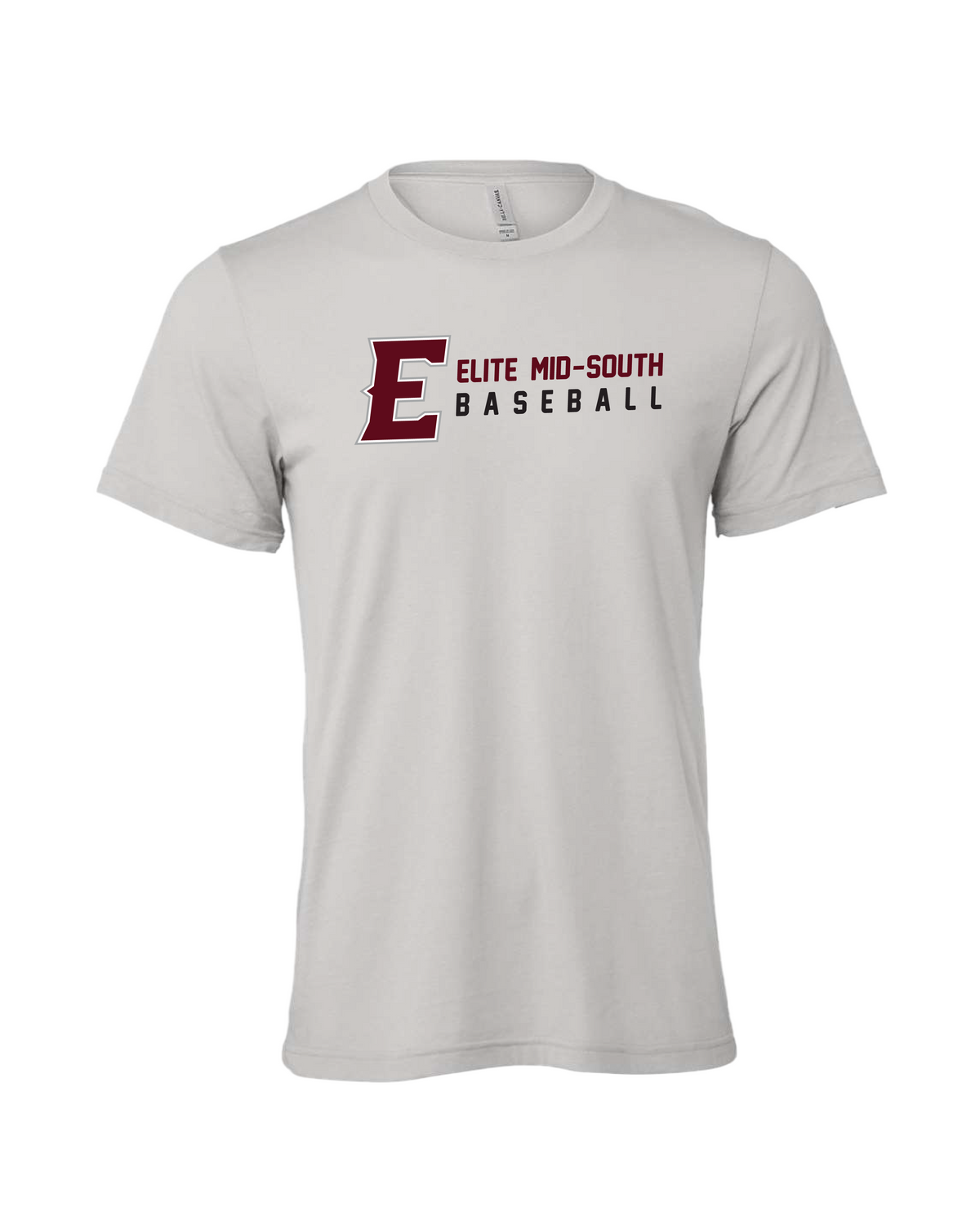 Elite 100% Cotton T-Shirt - Silver