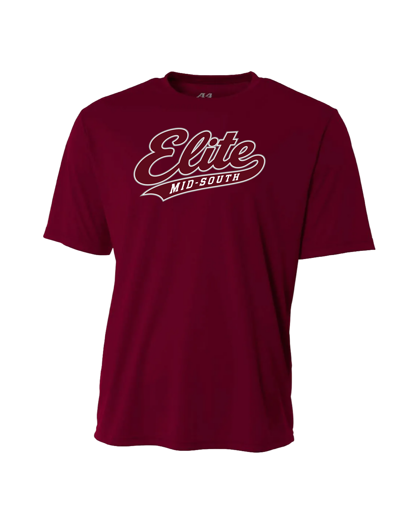 Elite Dri-Fit Performance T-Shirt - Maroon