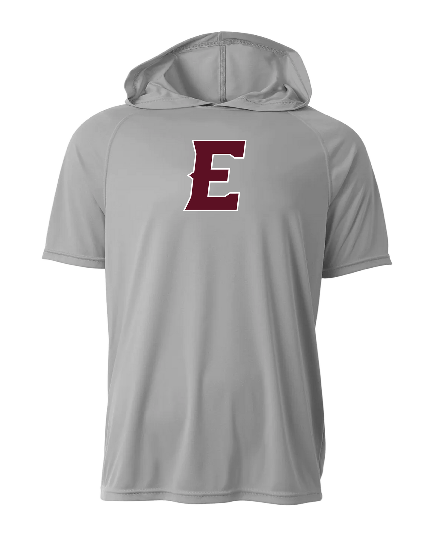 Elite Dri-Fit Short Sleeve Performance Hoodie - Silver