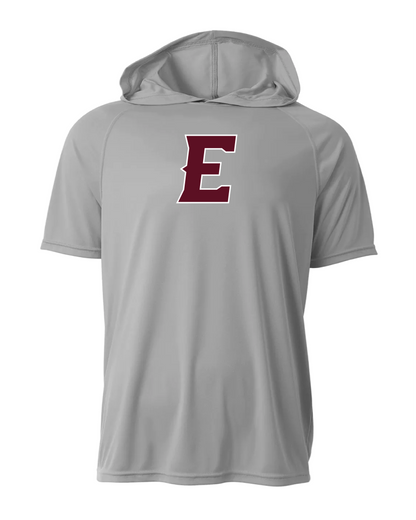 Elite Dri-Fit Short Sleeve Performance Hoodie - Silver