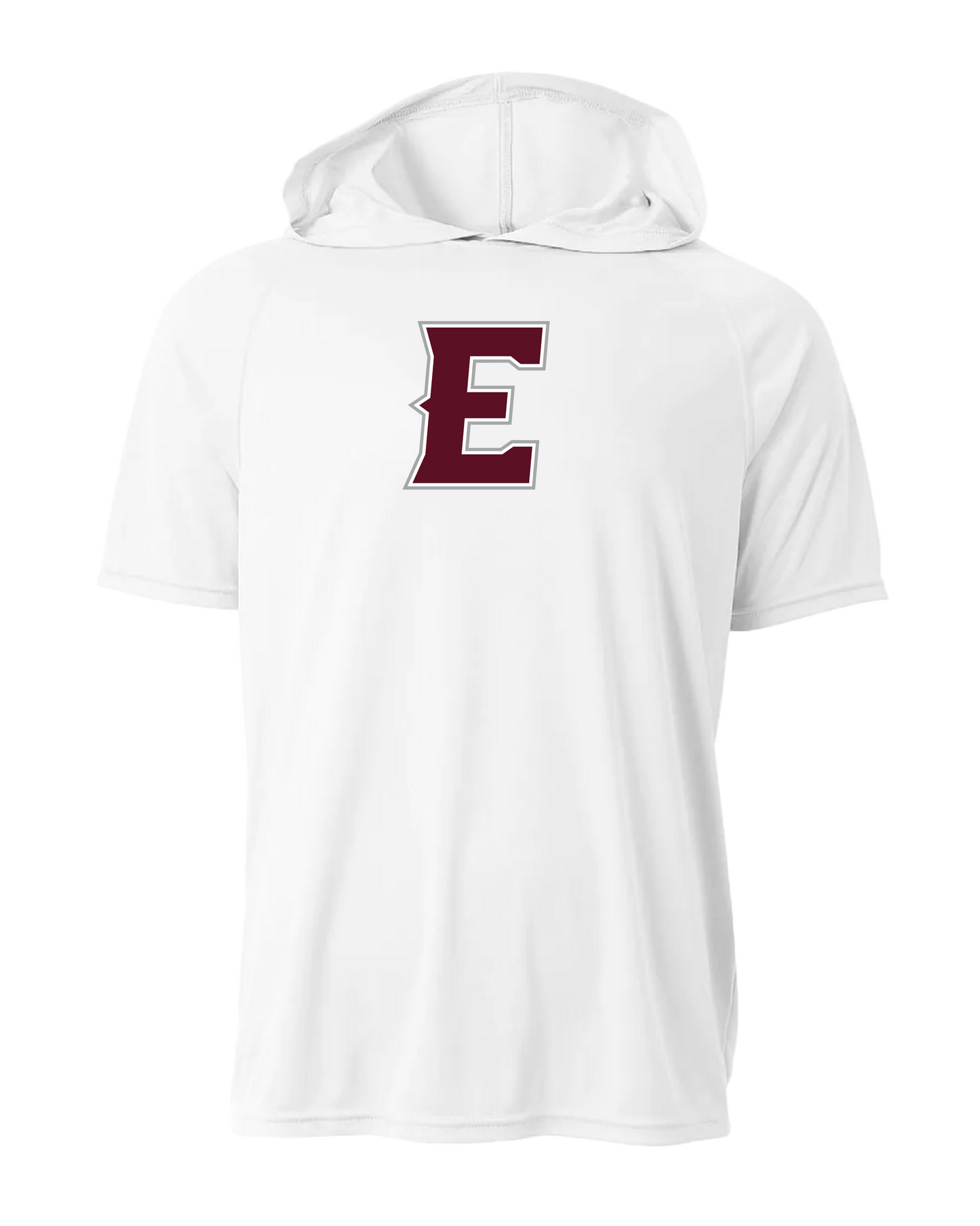 Elite Dri-Fit Short Sleeve Performance Hoodie - White