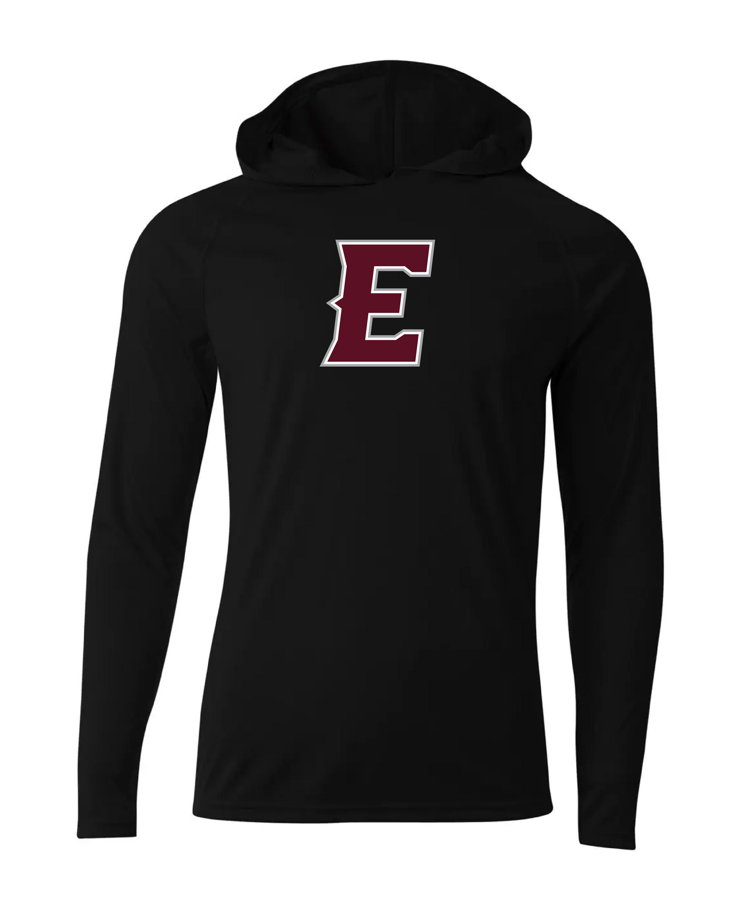 Elite Dri-Fit Performance Long Sleeve Hoodie - Black