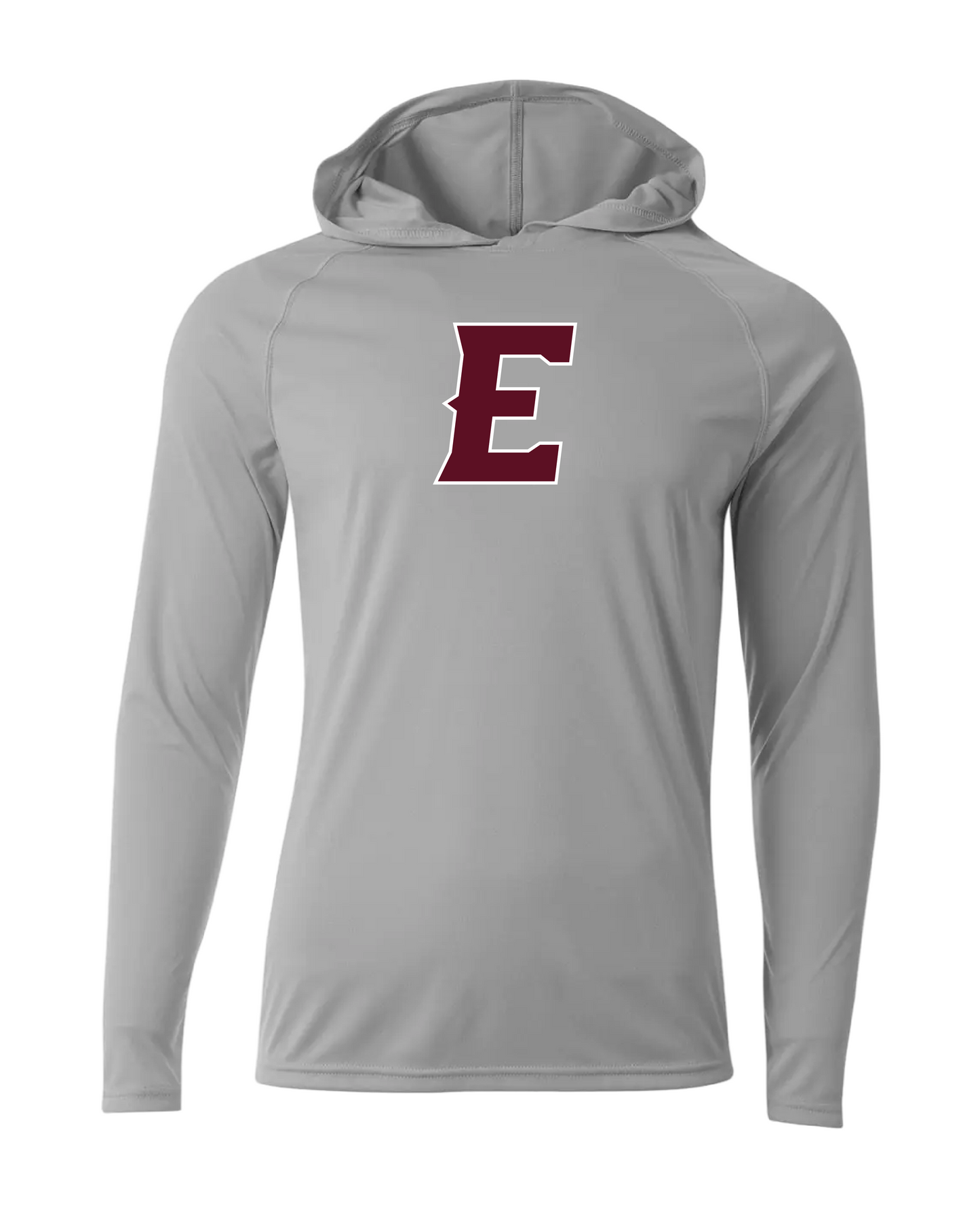 Elite Dri-Fit Performance Long Sleeve Hoodie - Silver