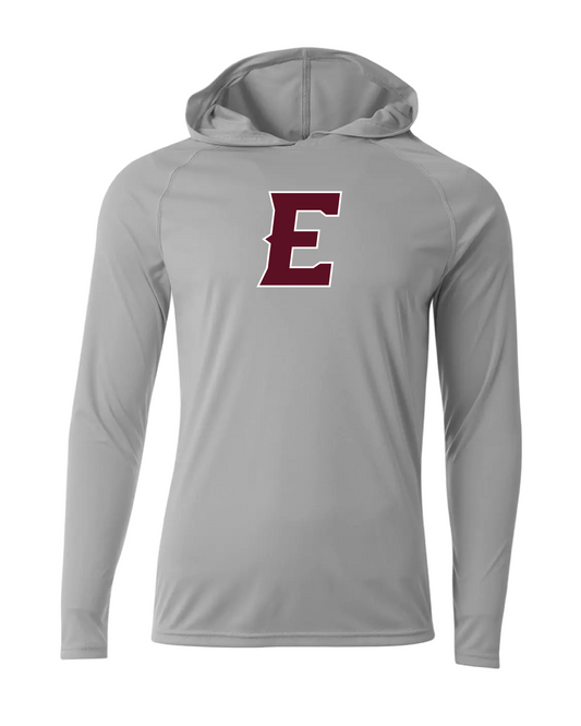 Elite Dri-Fit Performance Long Sleeve Hoodie - Silver