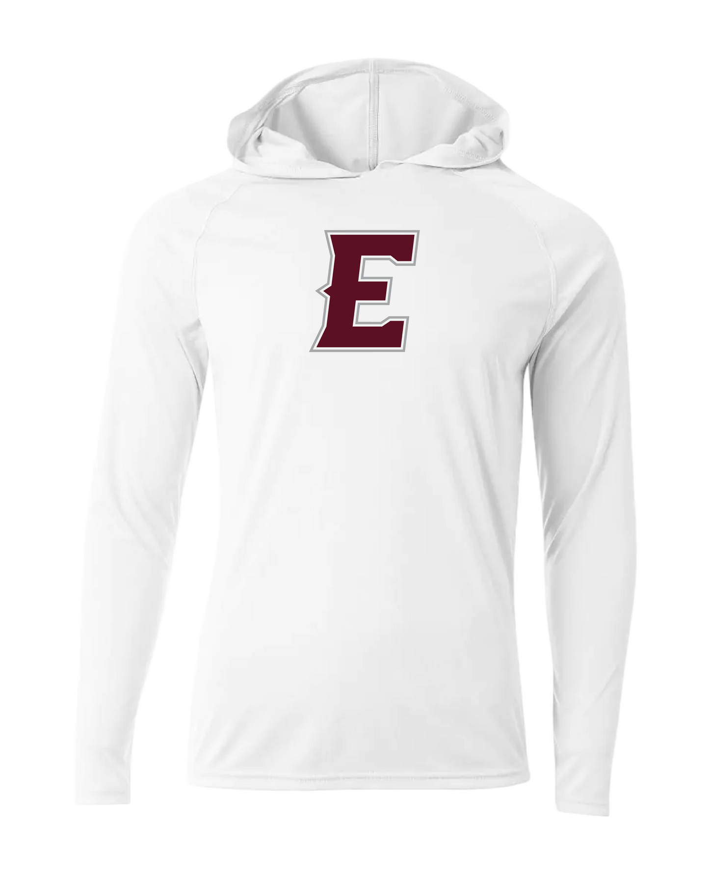 Elite Dri-Fit Performance Long Sleeve Hoodie - White