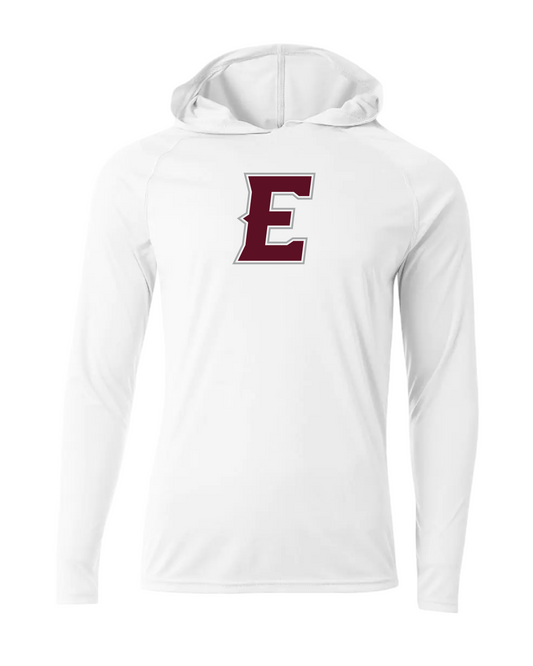 Elite Dri-Fit Performance Long Sleeve Hoodie - White