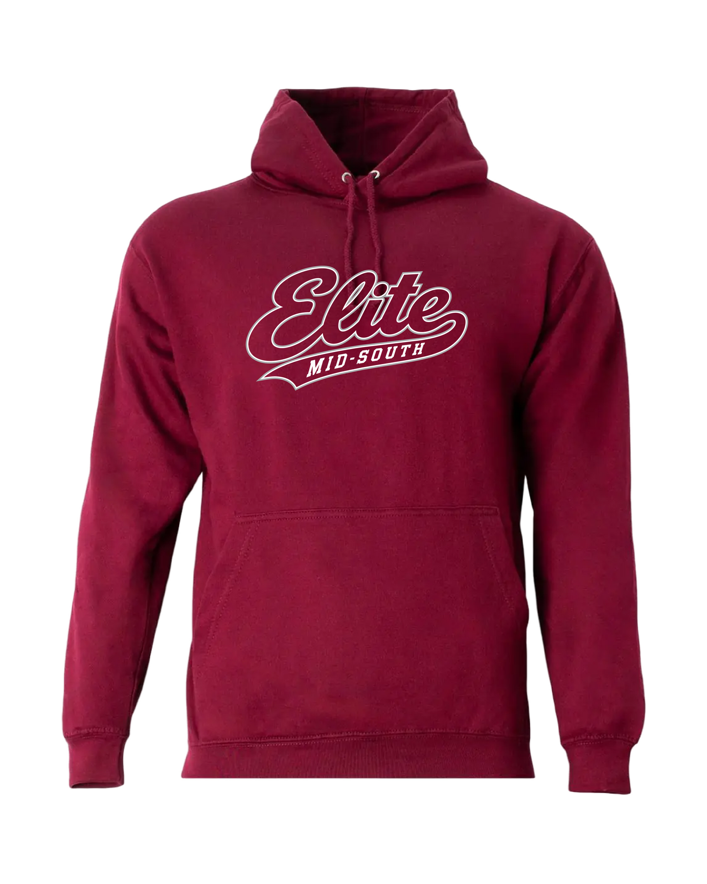 Elite Fleece Hoodie - Maroon