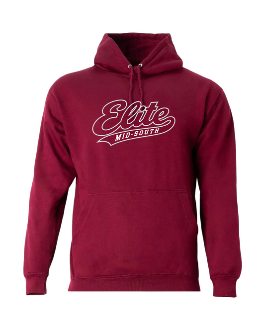 Elite Fleece Hoodie - Maroon