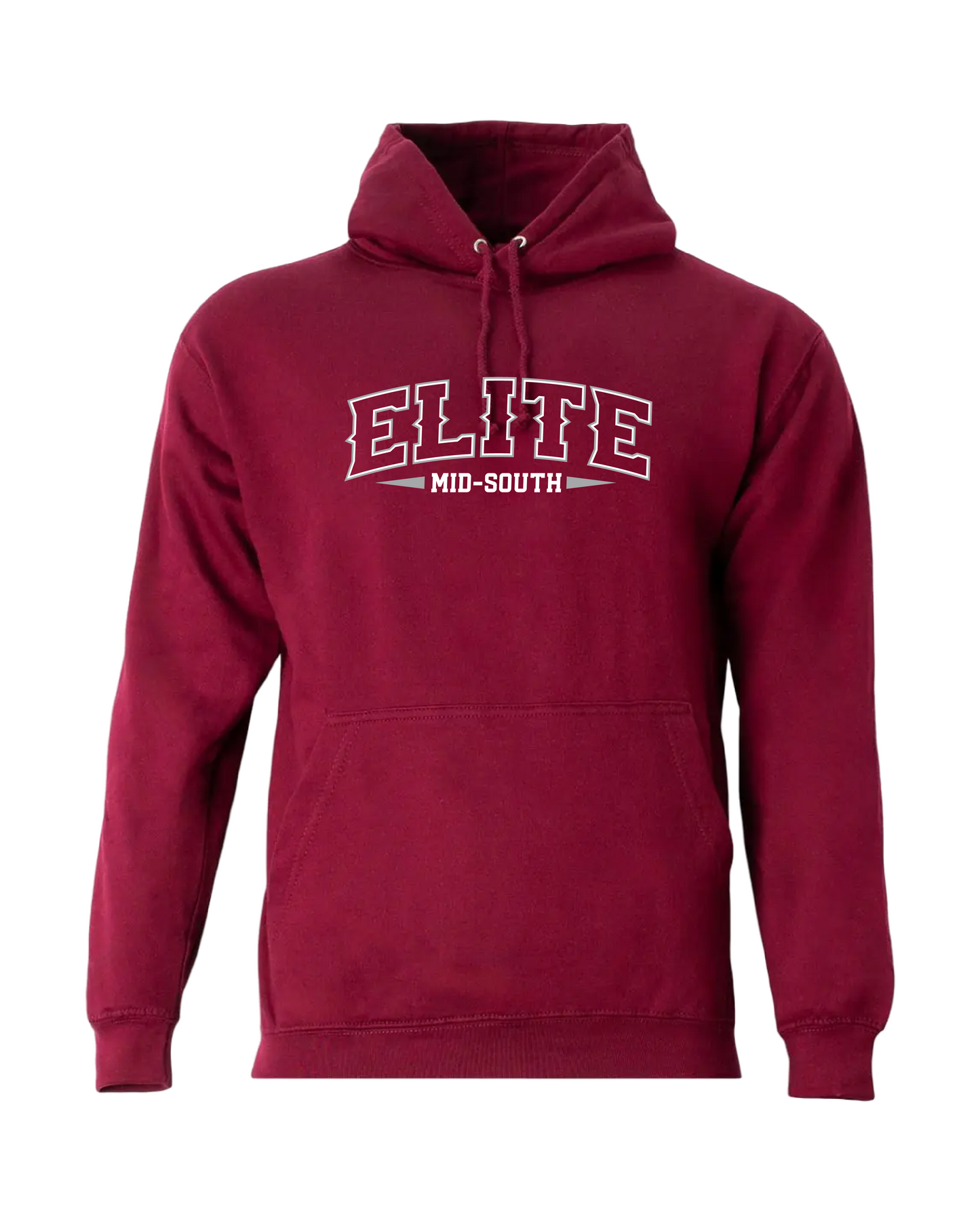 Elite Fleece Hoodie - Maroon