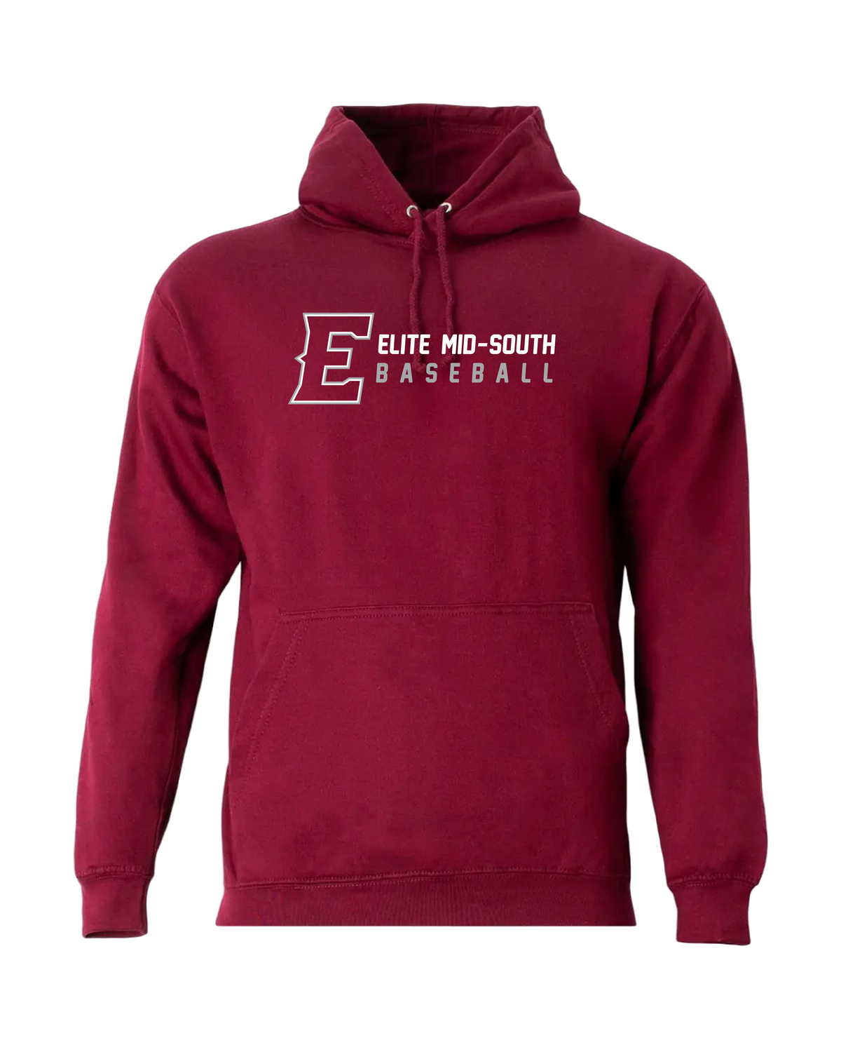 Elite Fleece Hoodie - Maroon