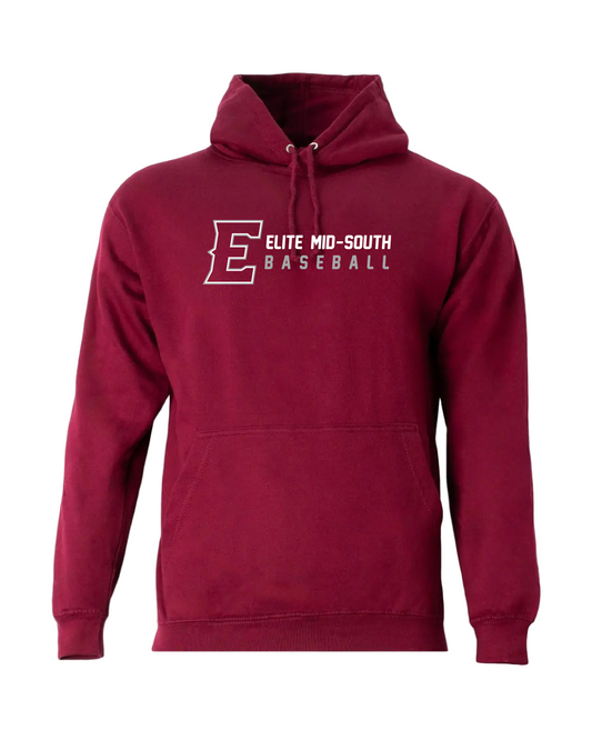 Elite Fleece Hoodie - Maroon