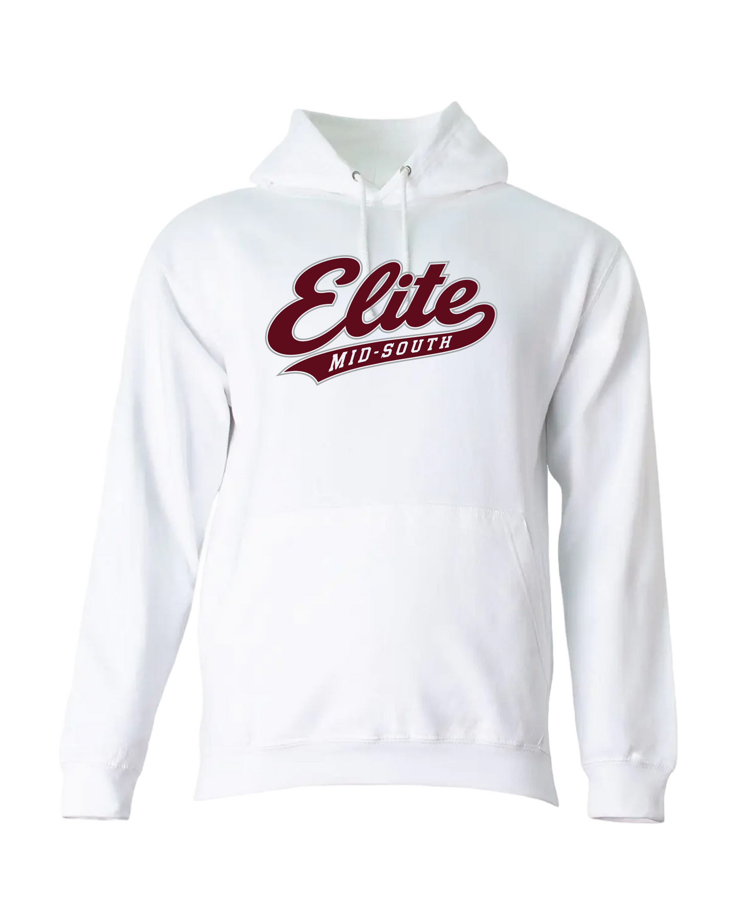 Elite Fleece Hoodie - White