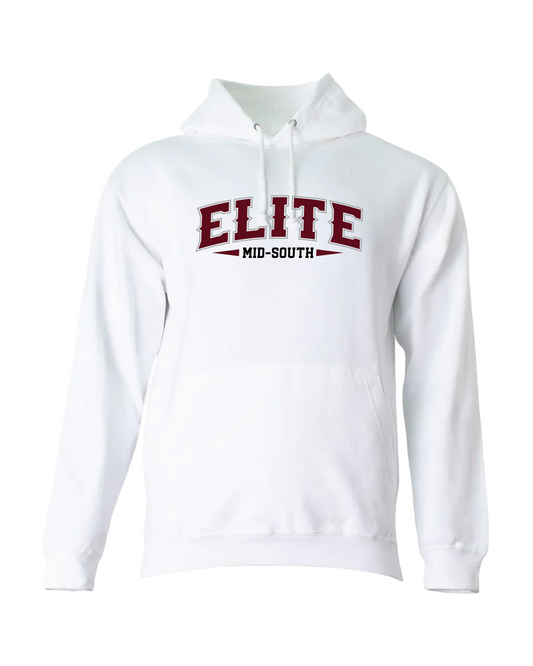 Elite Fleece Hoodie - White