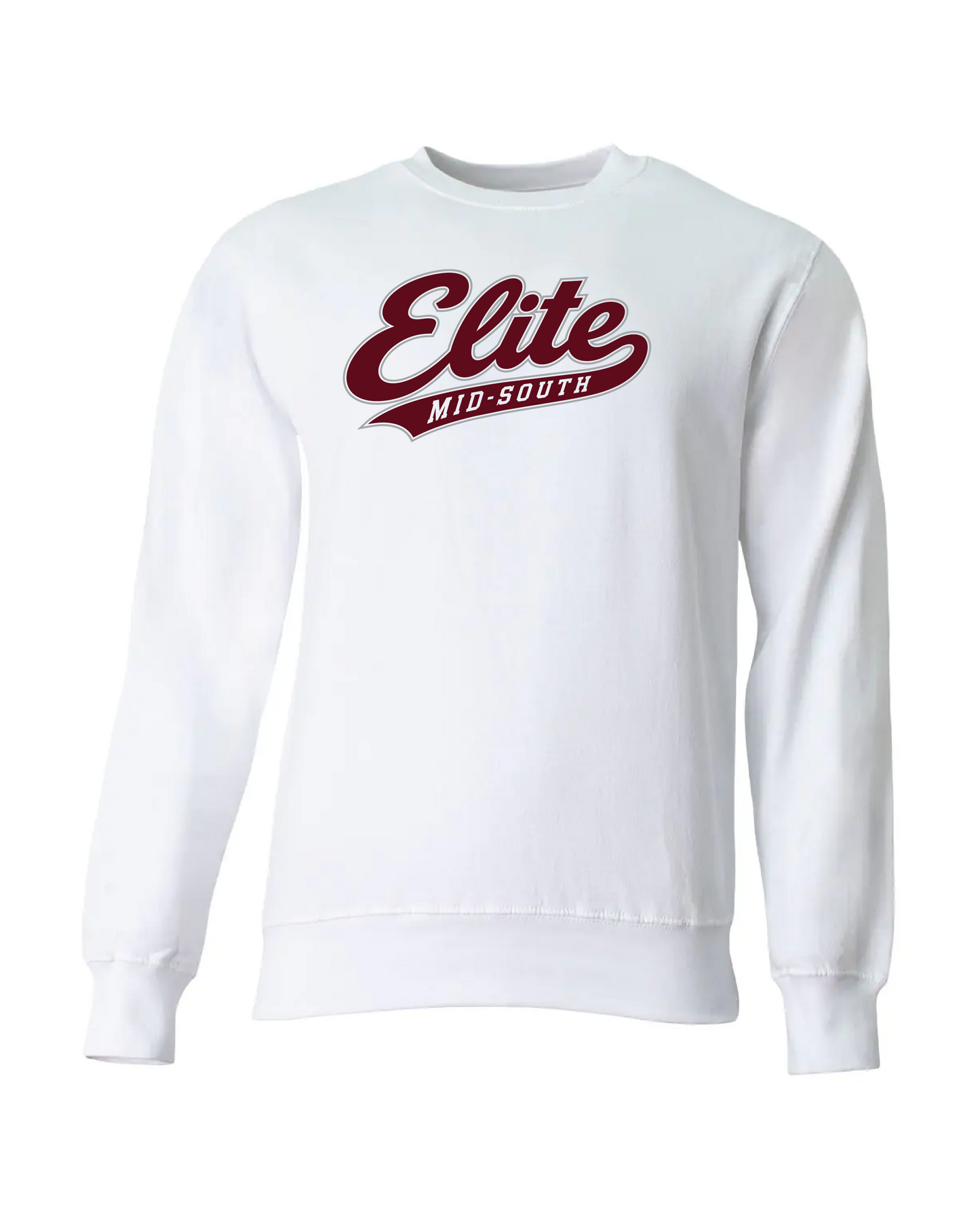 Elite Fleece Sweatshirt - White
