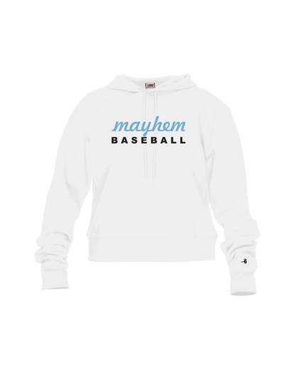 Mayhem Women's Athletic Fleece Crop Hoodie