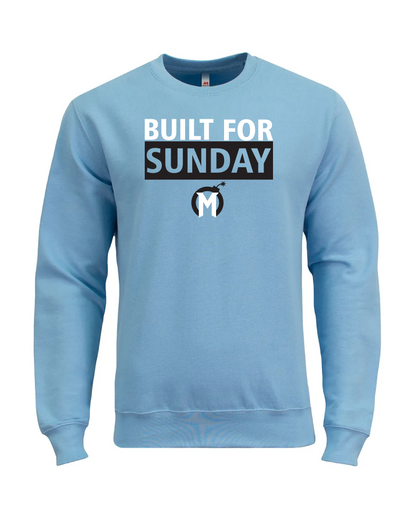 Mayhem Fleece Sweatshirt - Columbia Blue