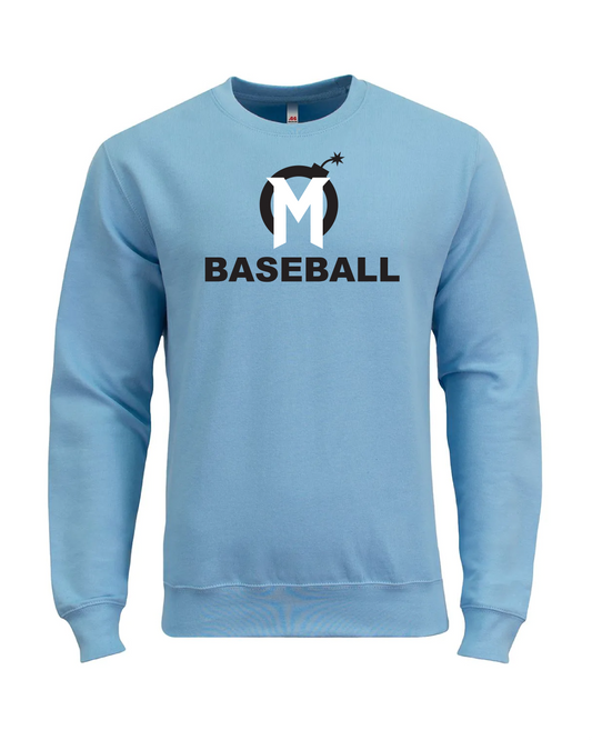 Mayhem Fleece Sweatshirt - Columbia Blue