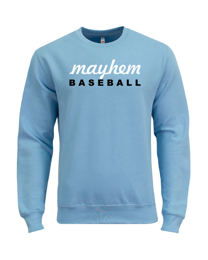 Mayhem Fleece Sweatshirt - Columbia Blue